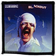 Patch Sublimado - Scorpions - Blackout (c/ Defeito) Patch 40
