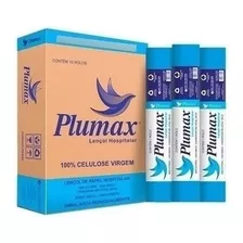 Lençol Papel Descartavel Hospitalar Plumax 60cmx50m 2 Rolos