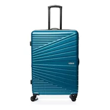 Mala American Tourister Recife 52cm De Largura X 78cm De Altura X 31cm De Profundidade - Verde Desenho Lisa