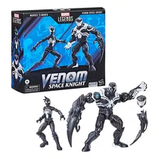 Bonecos Venom Space Knight E Mania Marvel Legends Hasbro