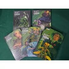 Coleção Quadrinho Completa Ex Machina Edição De Luxo Hq Capa Dura Vol 1 A 5 - Dc Black Label Panini Comics