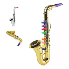 Saxofone Infantil Mini Clarinete Trompete Musical Brinquedo