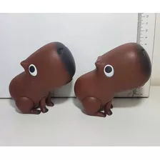 2 Bonecos Capivara Da Piraquê - Mascote Promocional Temos ++