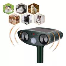 Disuasor Ultrasónico Para Gatos Con Sensor De Movimiento Y F