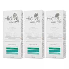 Kit 3 Hidrat Ureia 10% Loção Para Hidratação Corporal150ml 