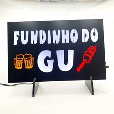 Quadro De Led Personalizado 40x30cm