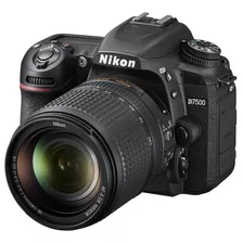 Camara Nikon D7500 Kit 18-140mm Vr Dx 24.2mpx Wifi,vide 4 K.