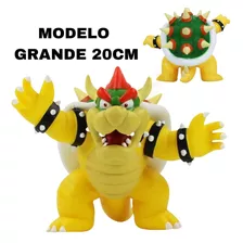 Boneco - Koopa Bowser Pvc 17cm Action Figura Grande 