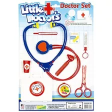 Kit Médico Infantil Little Doctors Acessórios Doutor