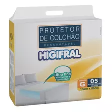 Protetor Colchão Descartável Lençol Geriátrico Cama Leito G