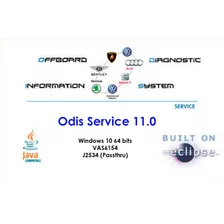 Instalação Odis Service 11.0 Vas6154 Passthru J2534