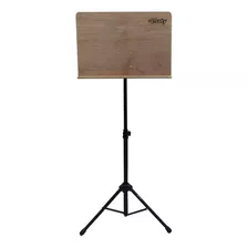 Estante De Partitura Saty 5032 Maestro Com Apoio De Madeira