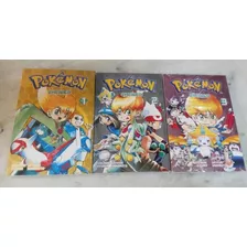 Pokemon Emerald Manga Coleção Volumes 1 Ao 3 Completo