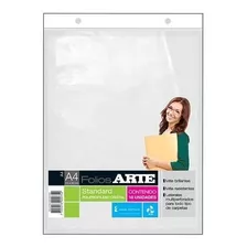 Folio Arte A4 Poliprolileno X 10 Unidades (50 Micrones)