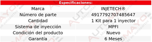 Un Repuesto P/1 Inyector Injetech 300zx V6 3.0l 1984-1986 Foto 2