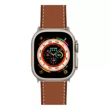 Correa Piel Sintética Para Apple Watch Ultra 49mm 