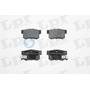 Balatas Acura Vigor Ls Traseras 2.5l Sohc 1992-1994