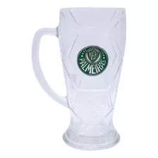 Caneca Taça Chopp Palmeiras Oficial Brasão De Metal Original