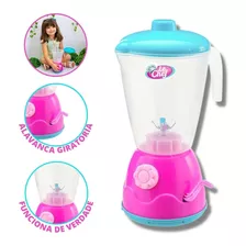 Liquidificador Brinquedo Infantil - Gira Manivela Meninas
