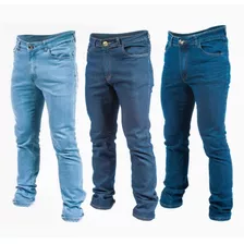 Kit 3 Calças Jeans Masculina. Direto Da Fábrica. 