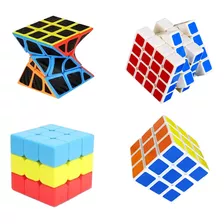 Cubos Magicos De Rubiks Pack X 4 St