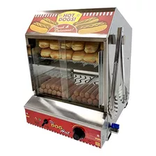 Paragon 8020 Hot Dog Hut Steamer Merchandiser Para Concesion