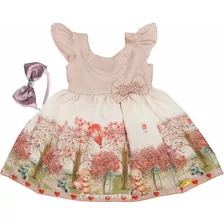 Vestido Bebê Batizado Menina Aniversario Festa Frete Gratis