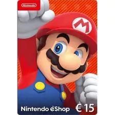 Tarjeta Nintendo Eshop 15 Euros Codigo Original Envio Rapido