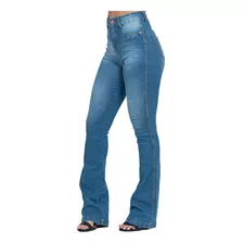 Calça Feminina Jeans Flare Bk34017-