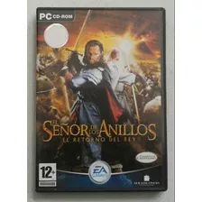 El Señor De Los Anillos - El Retorno Del Rey-cd Rom Para Pc