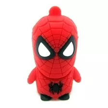 Pen Drive 32 Gb. En Forma De Super Heroes Color Rojo Spiderman (je-005)