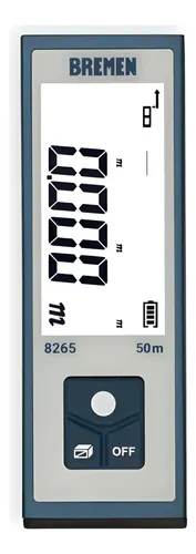 Medidor Laser Distancia Bremen 50 Mts Recargable 8265 Dgm