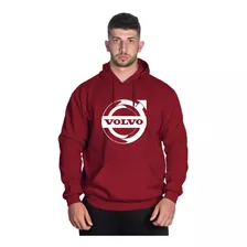 Blusa De Moletom Volvo Caminhão Casaco De Frio Agasalho Top