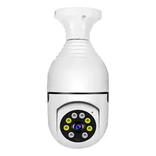 Ampolleta Led Con Cámara Espía 360° Hd Wifi