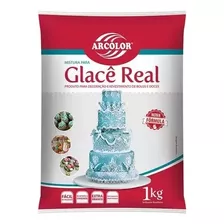 Glacê Real Arcolor 1kg Para Decorações Confeitaria.