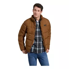 Campera Devré Inflada De Nylon Marrón Hombre 01d000115012-pr