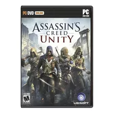 Jogo Assassins Creed Unity Para Pc Midia Fisica Ubisoft