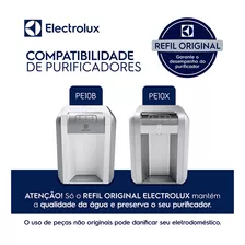 Refil Para Purificador De Água Pappca20 Creamy White Compatível Com Pe10b E Pe10x Electrolux