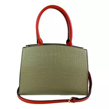 Bolsa Croco Da Moda Alça Ajustável Blogueiras Famosas Oferta