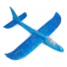 Brinquedo Avião Planador Isopor Com Led Voa De Verdade