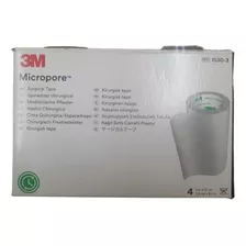 Cinta Micropore Blanca 3m 3 Pulgada 7.5cm C/4 Rollos 1530-3