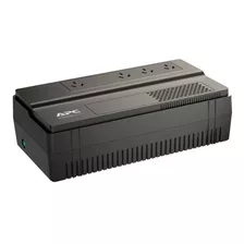 Ups Apc Bv1000 600w 6 Tomas Regulador De Voltaje 1kva Color Negro