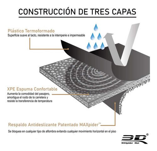 Tapete 3d Maxpider Toyota Tacoma Access Cab 2016-2017 Foto 9