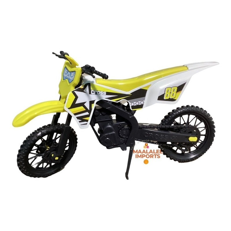 Moto de Ferro Trilha Miniatura Yamaha YZ 250 1:6 na Caixa New-Ray, Magalu  Empresas