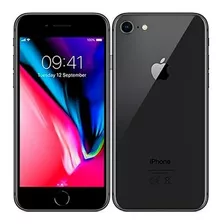  iPhone 8 64 Gb Libre Color Negro, Refurbished Segurcell
