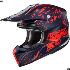 Capacete Hjc Off I50 Red Bull Preto E Vermelho Tamanho Do Capacete 58