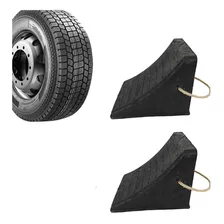 Par Calço De Roda Para Caminhao Caminhonete - Nbr 9735 Cor Preto