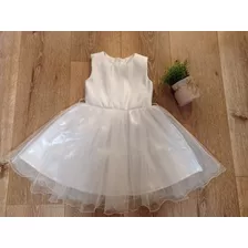 Vestido Niña 1 Año Fiesta Nuevo Tul Talle 2 Cumple Bautizo