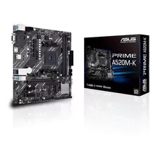 Tarjeta Madre Asus Prime A520m-k Am4 Ddr4 Micro Atx