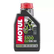 Aceite Para Motor Motul Semi-sintético 15w-50 Para Motos Y Cuatriciclos De 1 Unidad